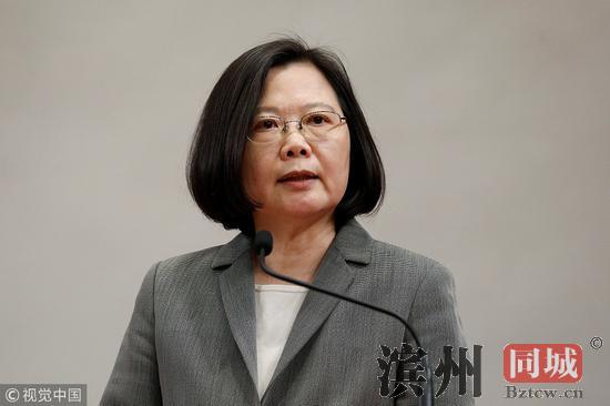 蔡英文（图源：视觉中国）